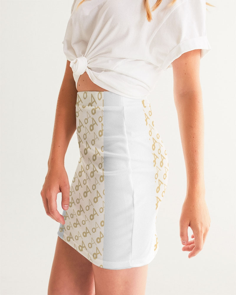 OA MidPrint Mini Skirt
