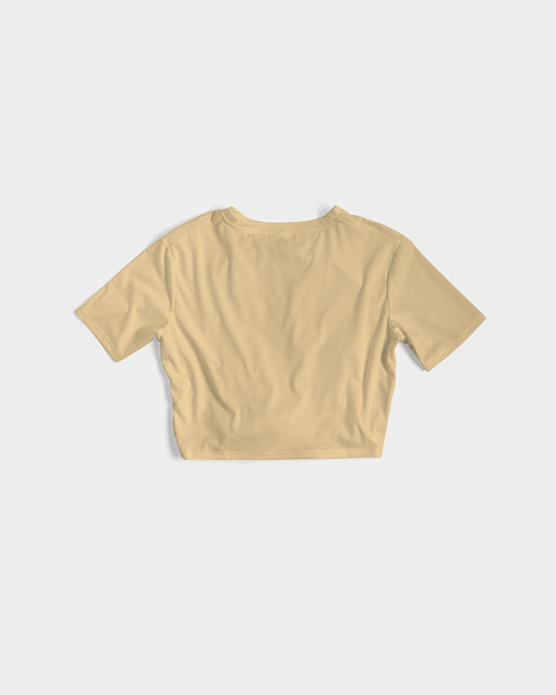 OA SimplyOA Twist-Front Cropped Tee