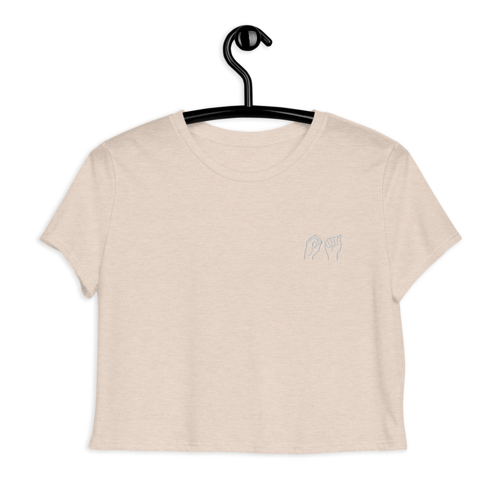 "OA" Sign Crop Tee